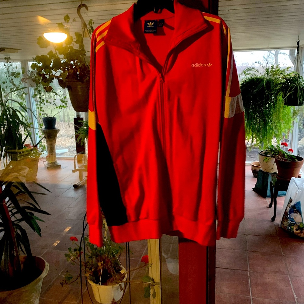 Adidas warmup jacket xl